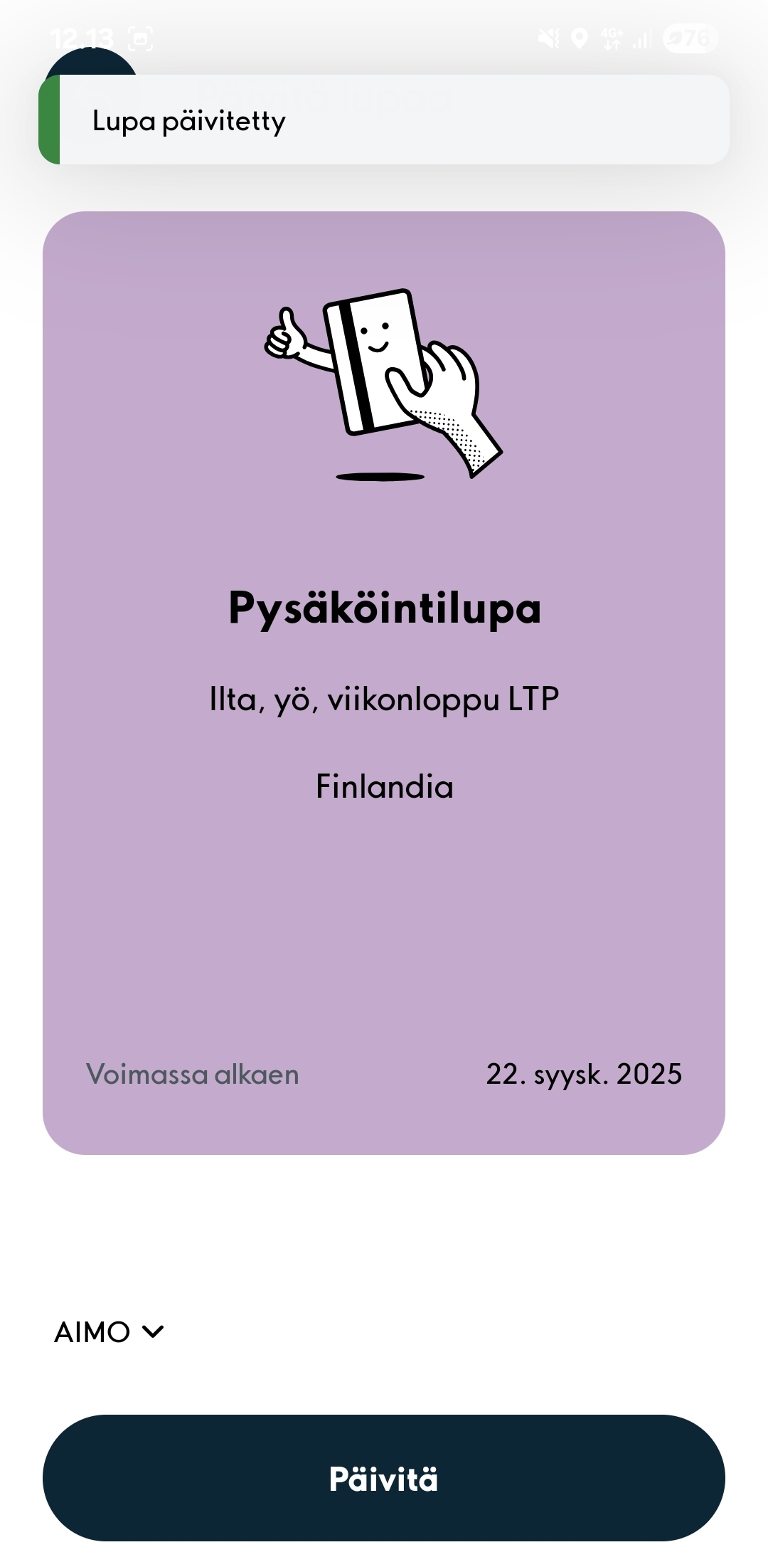 lunastettu
