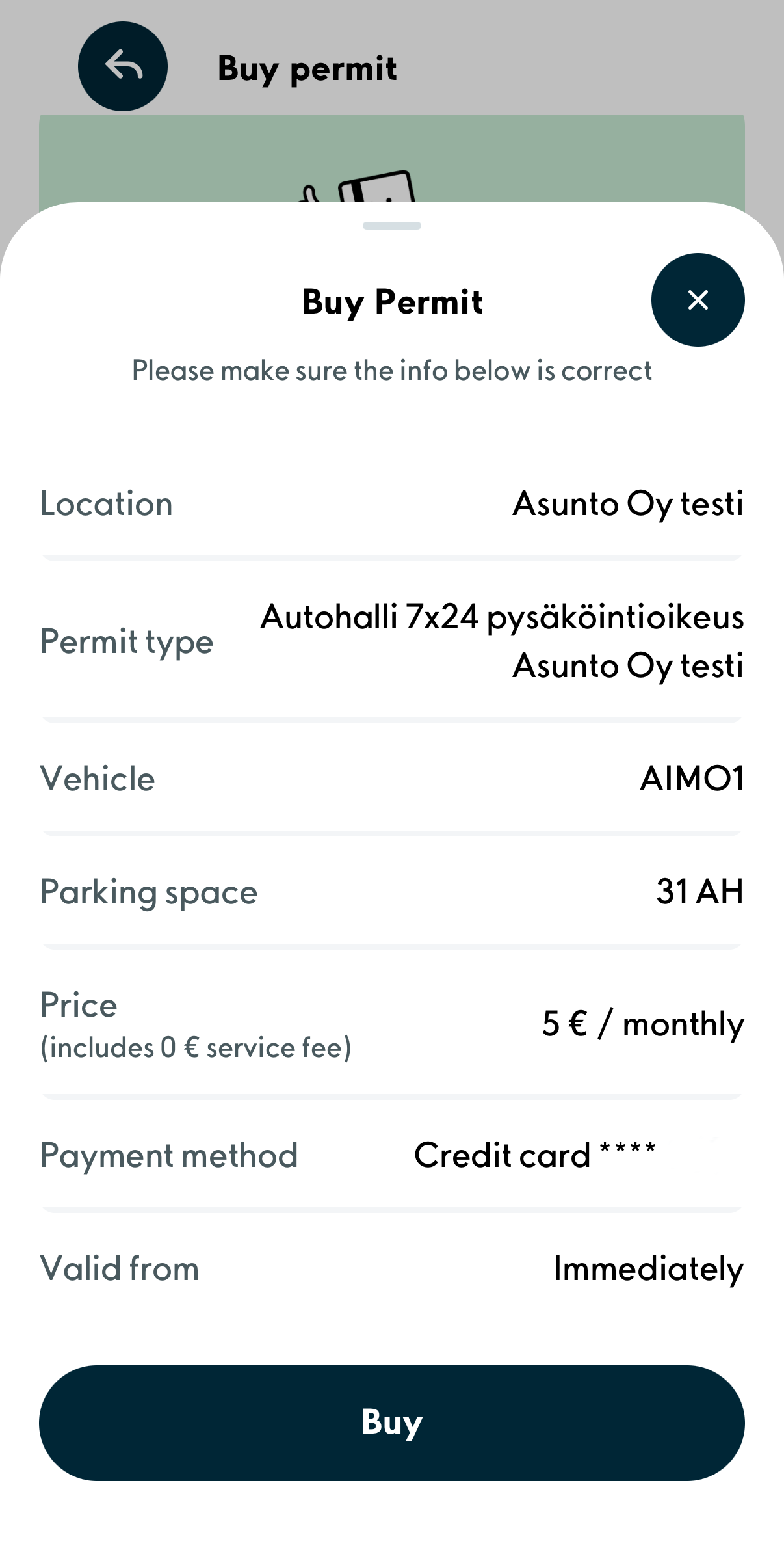 Parking permit 6